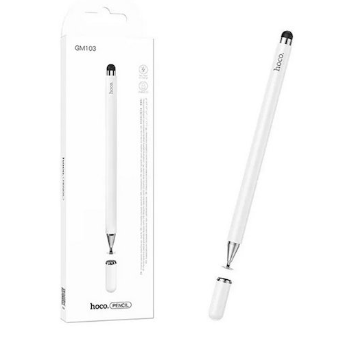Hoco Universal Touchscreen Pen - White GM103 Hoco Universal Touchscreen Pen - White GM103